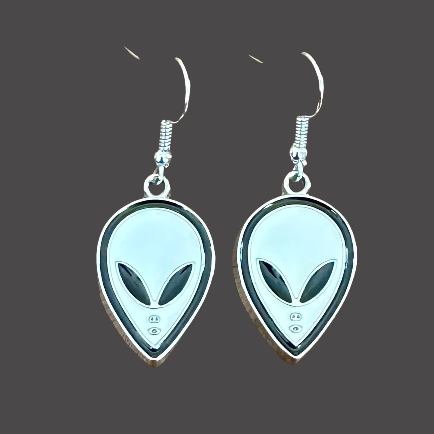 Alien Head Earring