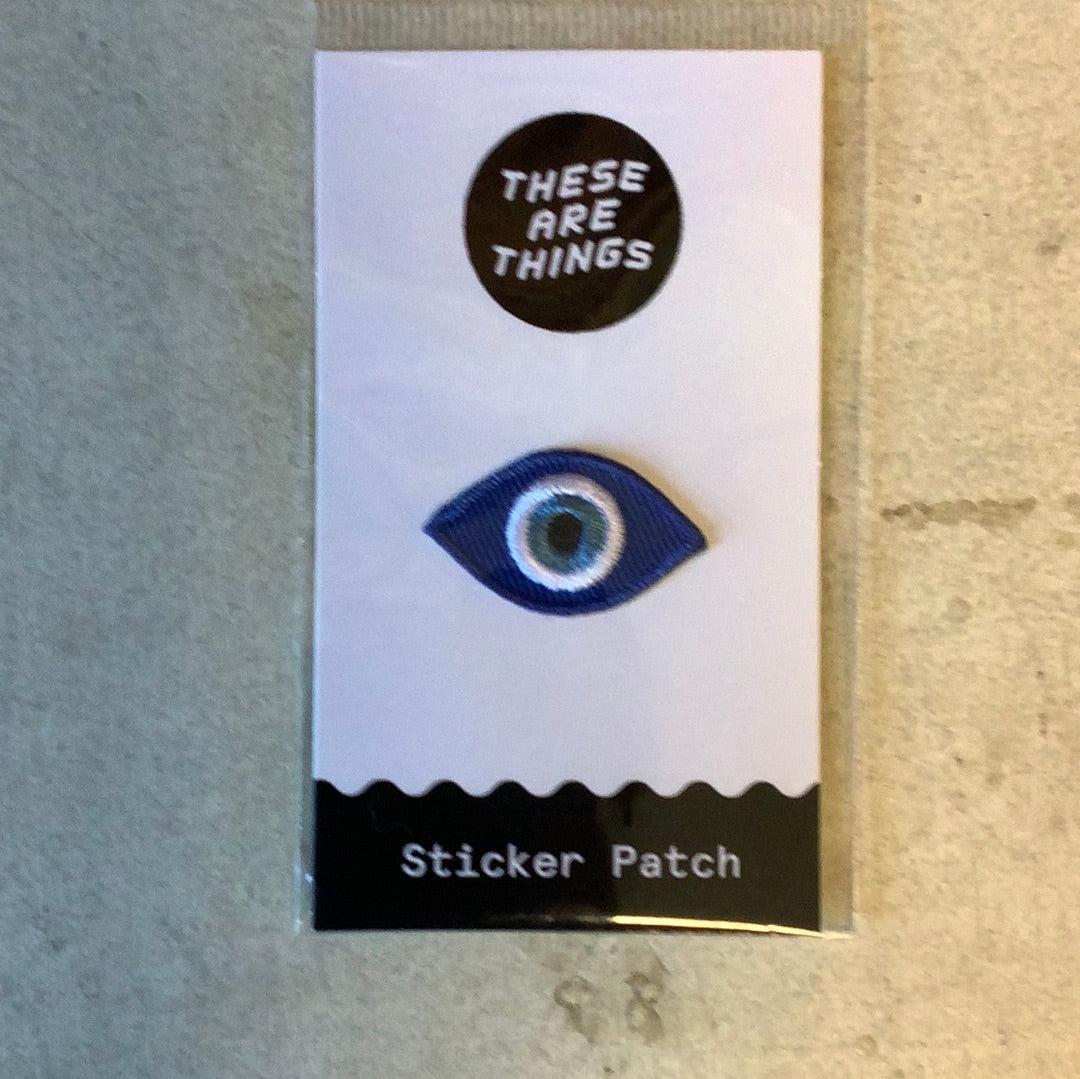 Evil Eye Embroidered Sticker