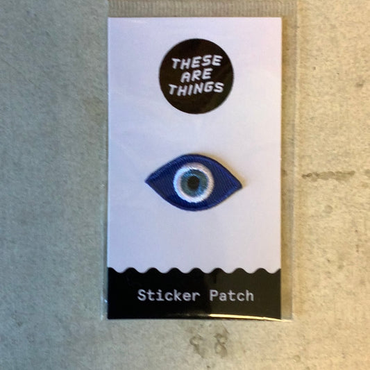 Evil Eye Embroidered Sticker