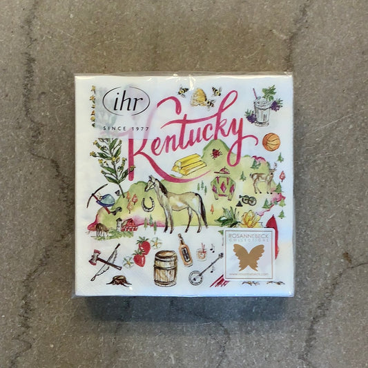 Cocktail Napkins: Kentucky