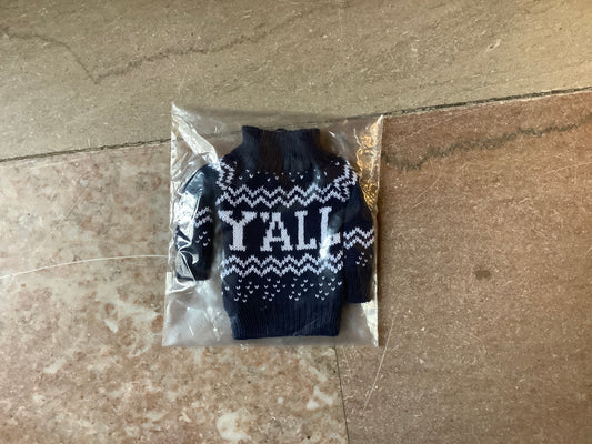 Y’all Mini Sweater Ornament