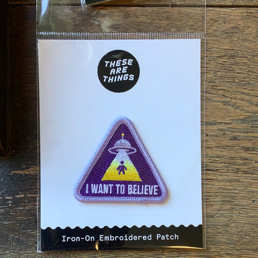 I Want to Believe Patch