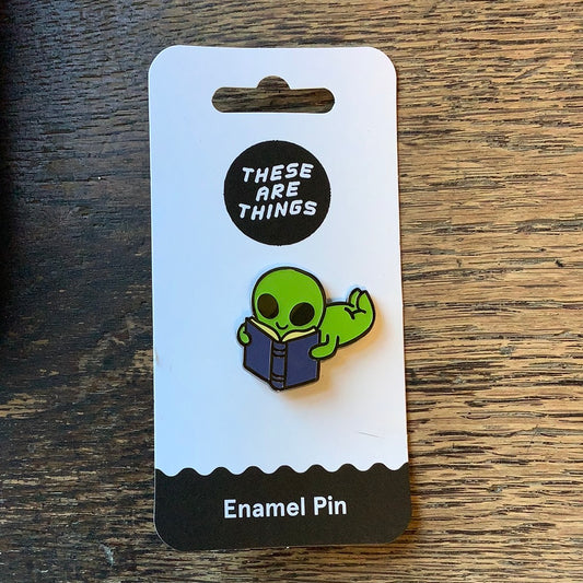 Reading Alien Pin