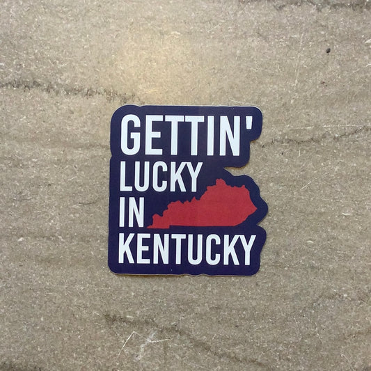 Gettin’ Lucky in KY Sticker