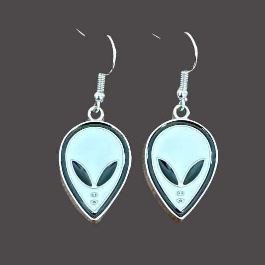 Alien Head Earring