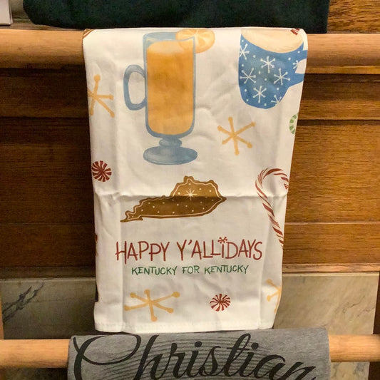 Y'alliday Tea Towel