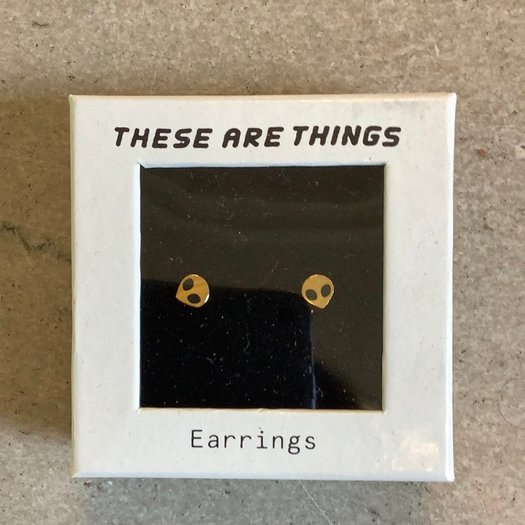 Alien Earrings