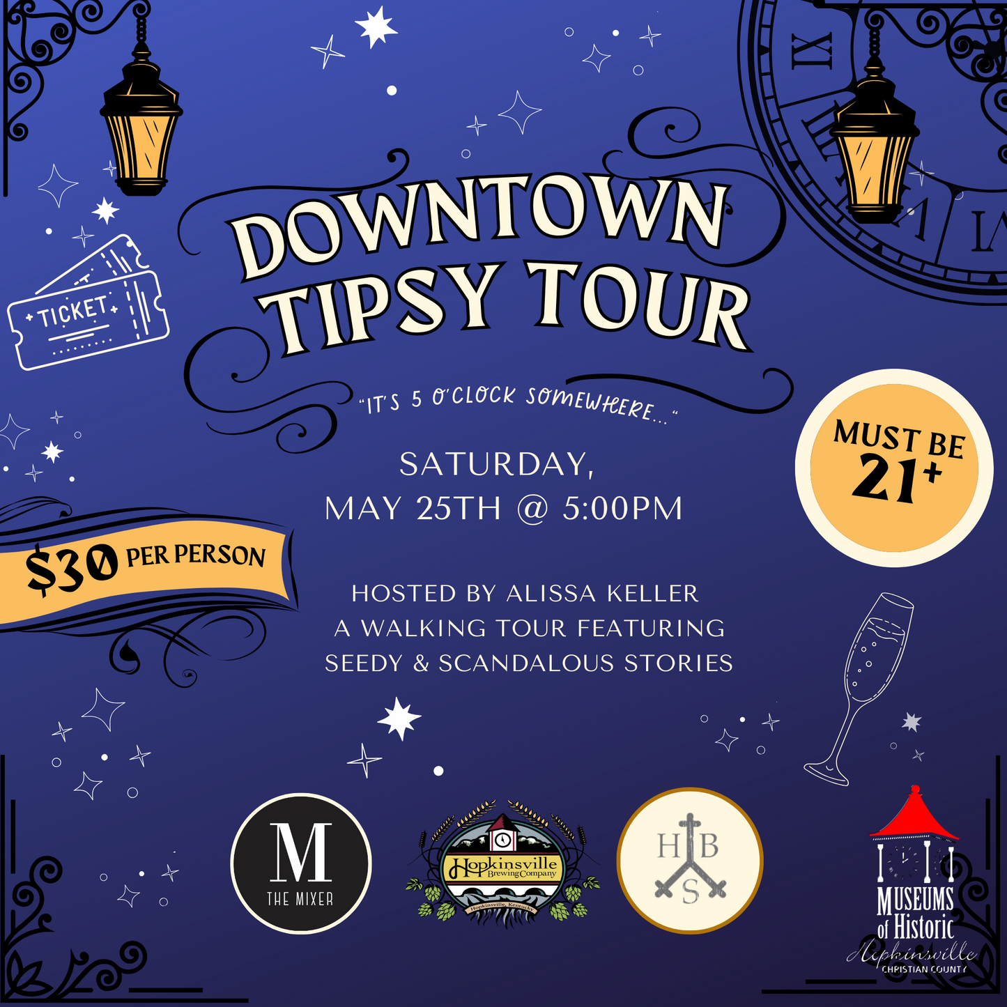 Downtown Tipsy Tour
