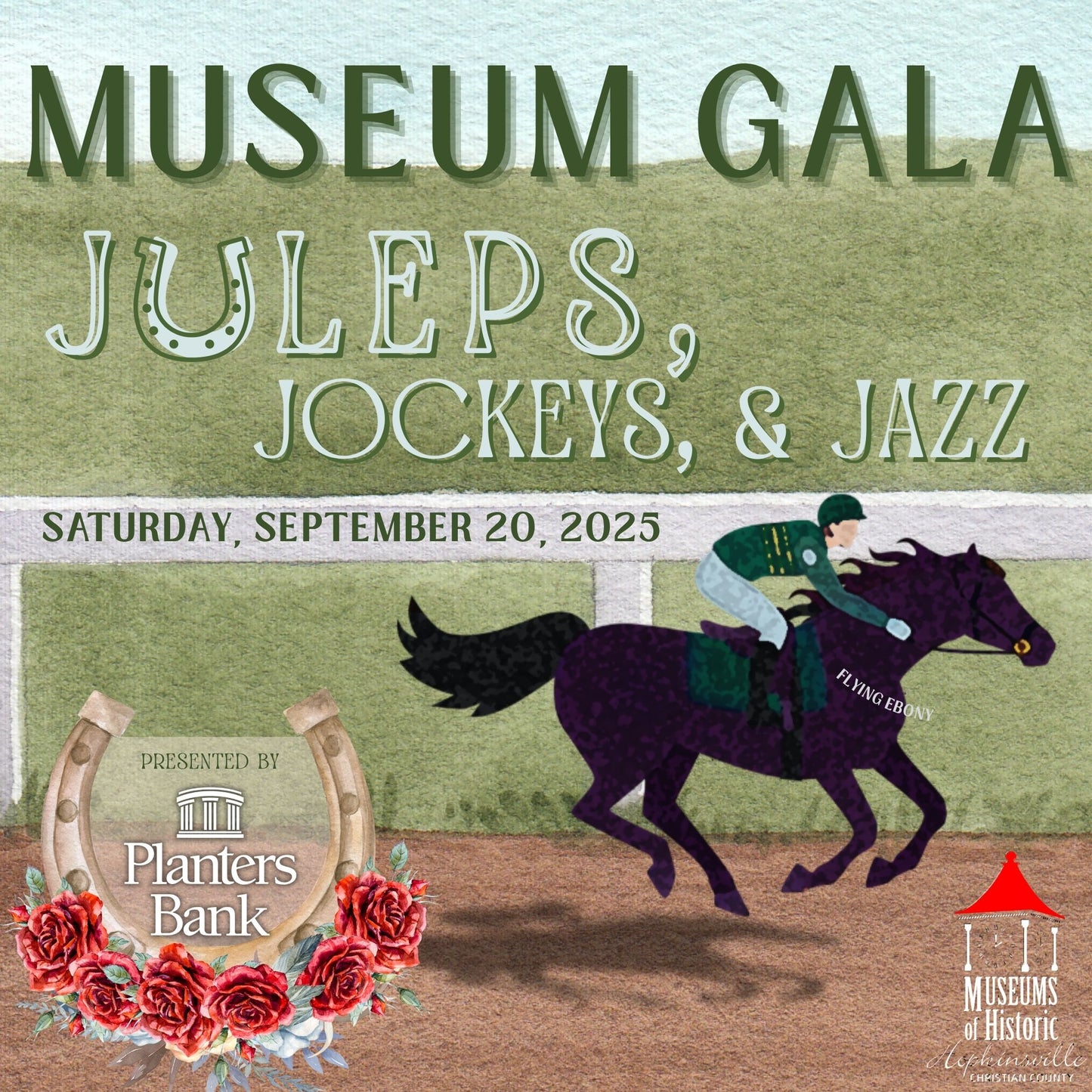 Museum Gala: Juleps, Jockeys, & Jazz