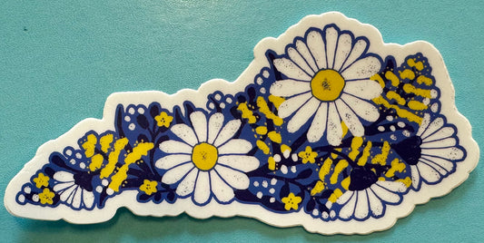 Flower KY Sticker