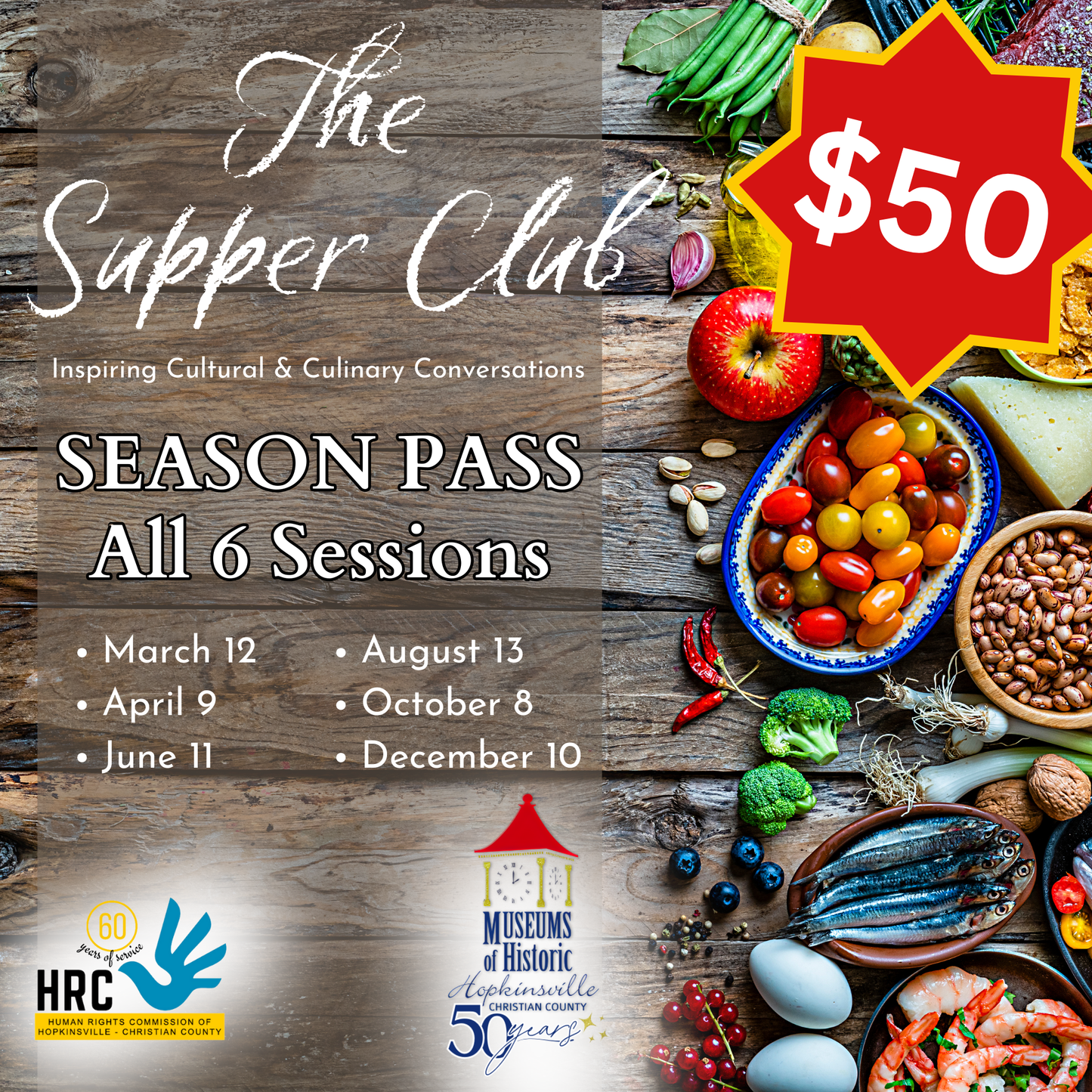 Supper Club: SEASON PASS